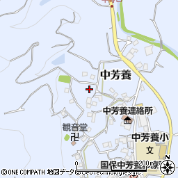 和歌山県田辺市中芳養1983周辺の地図