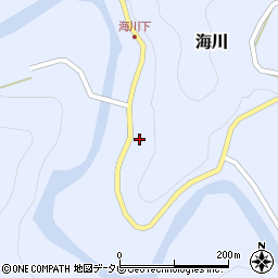 徳島県那賀郡那賀町海川ホシコエ85周辺の地図
