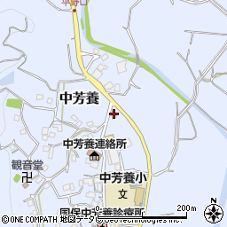 和歌山県田辺市中芳養1895-2周辺の地図