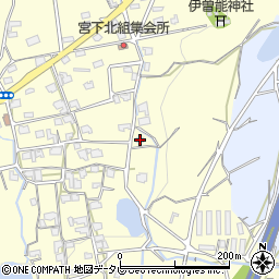 愛媛県伊予市宮下1953-4周辺の地図