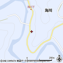 徳島県那賀郡那賀町海川ホシコエ77周辺の地図