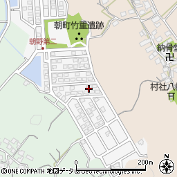 福岡県宗像市朝野367周辺の地図