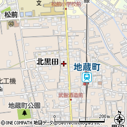 愛媛県伊予郡松前町北黒田995-2周辺の地図