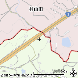 福岡県福津市八並1425周辺の地図