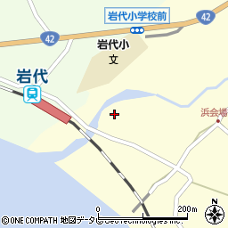 和歌山県日高郡みなべ町東岩代2周辺の地図