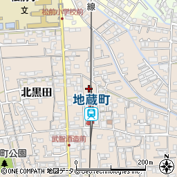 愛媛県伊予郡松前町北黒田639-3周辺の地図