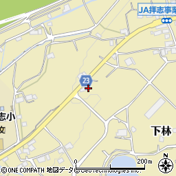 愛媛県東温市下林甲-1425周辺の地図