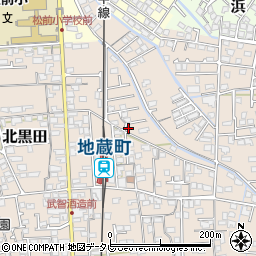 愛媛県伊予郡松前町北黒田613周辺の地図