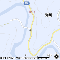 徳島県那賀郡那賀町海川ホシコエ18-1周辺の地図