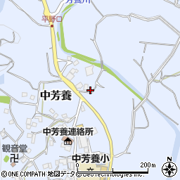 和歌山県田辺市中芳養2026周辺の地図