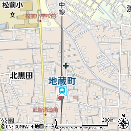 愛媛県伊予郡松前町北黒田613-28周辺の地図