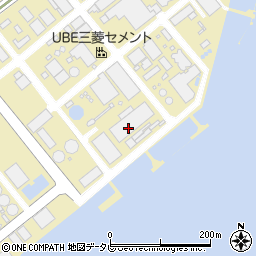 株式会社宇部興産　苅田セメント工場本事務所総務事務周辺の地図