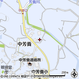 和歌山県田辺市中芳養2028周辺の地図