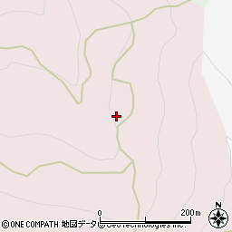 高知県長岡郡大豊町上東448周辺の地図