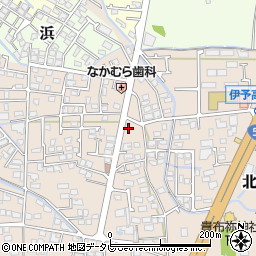 愛媛県伊予郡松前町北黒田497-1周辺の地図
