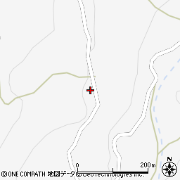 高知県長岡郡大豊町怒田177周辺の地図