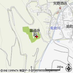 愛媛県伊予郡砥部町重光447周辺の地図