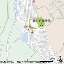 福岡県宗像市朝野337周辺の地図