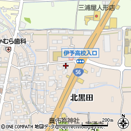 愛媛銀行松前支店周辺の地図