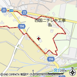 株式会社京屋　松山営業所周辺の地図