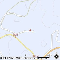 徳島県那賀郡那賀町海川ヲフウチ154周辺の地図