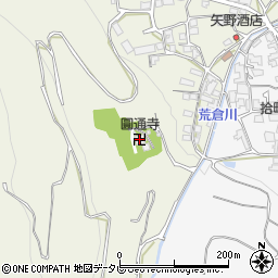 圓通寺周辺の地図