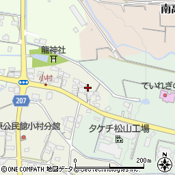 愛媛県松山市小村町350周辺の地図