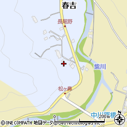 福岡県北九州市小倉南区春吉323周辺の地図