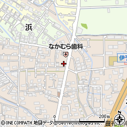 愛媛県伊予郡松前町北黒田490-1周辺の地図