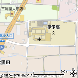 愛媛県伊予郡松前町北黒田119-2周辺の地図