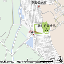 福岡県宗像市朝野327周辺の地図