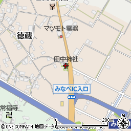田中神社周辺の地図