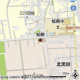 愛媛県伊予郡松前町北黒田966周辺の地図