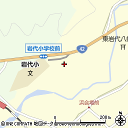 和歌山県日高郡みなべ町東岩代2194周辺の地図