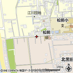 愛媛県伊予郡松前町北黒田963周辺の地図
