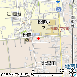 愛媛県伊予郡松前町北黒田985-20周辺の地図