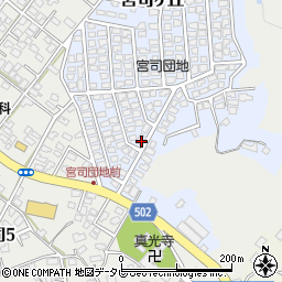 エディオン宮司ケ丘店周辺の地図