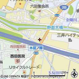 タイヤガーデン吉田周辺の地図