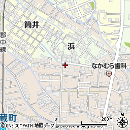 愛媛県伊予郡松前町北黒田540-2周辺の地図