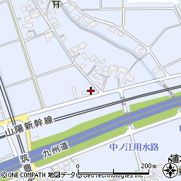 福岡県直方市植木1536-17周辺の地図