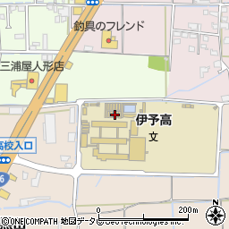 愛媛県伊予郡松前町北黒田119周辺の地図