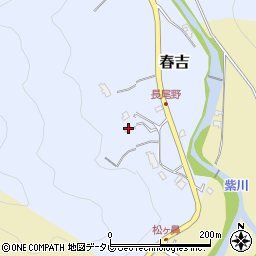 福岡県北九州市小倉南区春吉341周辺の地図