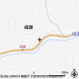 徳島県那賀郡那賀町成瀬成瀬周辺の地図