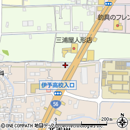 愛媛県伊予郡松前町北黒田181-1周辺の地図
