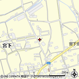 愛媛県伊予市宮下264-13周辺の地図