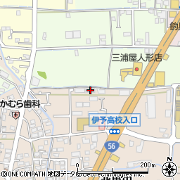 愛媛県伊予郡松前町北黒田187-5周辺の地図