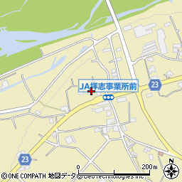 愛媛県東温市下林1349周辺の地図
