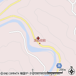 徳島県那賀郡那賀町深森下モ向周辺の地図