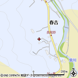 福岡県北九州市小倉南区春吉343周辺の地図
