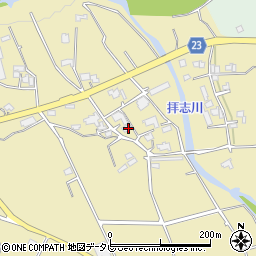 愛媛県東温市下林1007周辺の地図